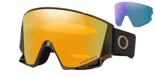 Oakley Flow Scape L - Matte Black / Prizm 24K Gold/ Prizm Iced - Snowride Sports