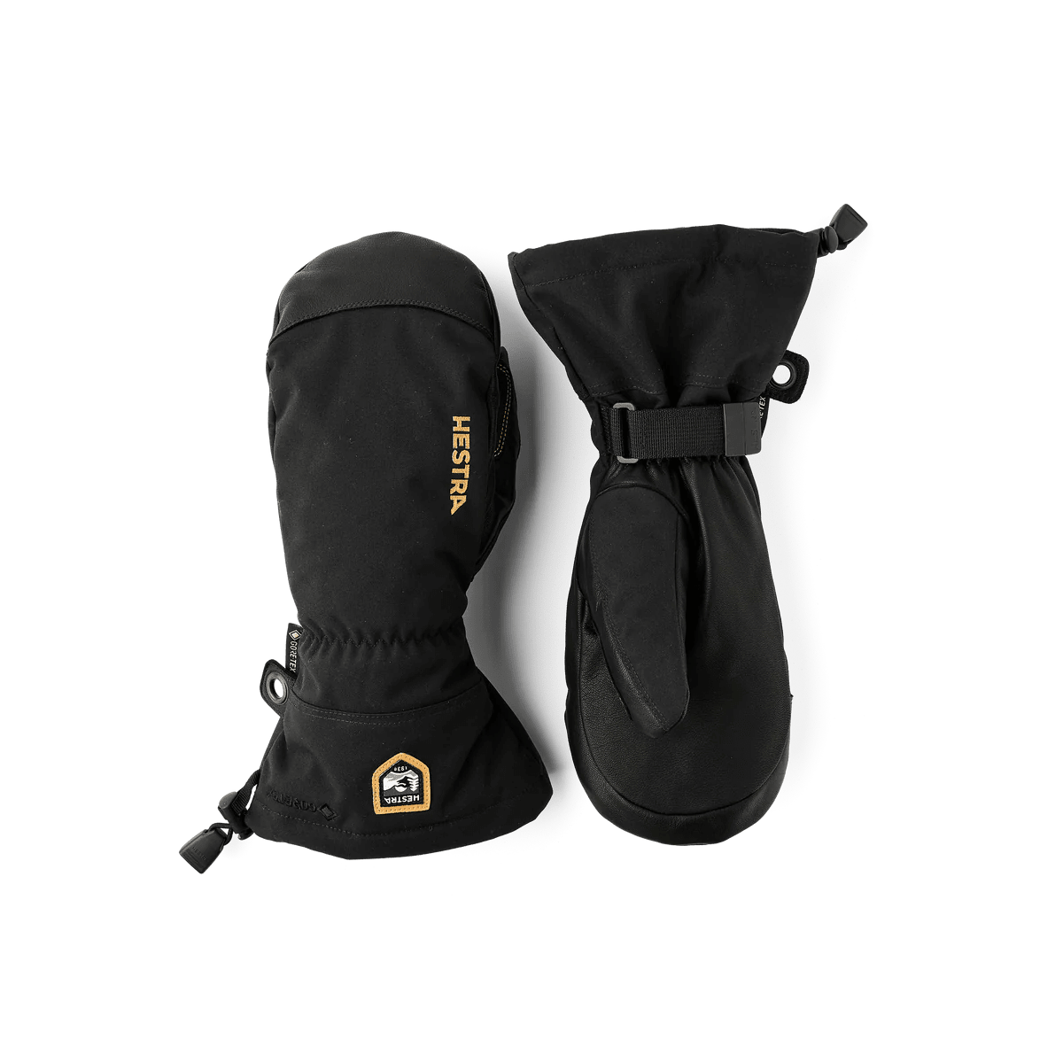 Hestra Army Leather GTX Mitt - Black - Snowride Sports