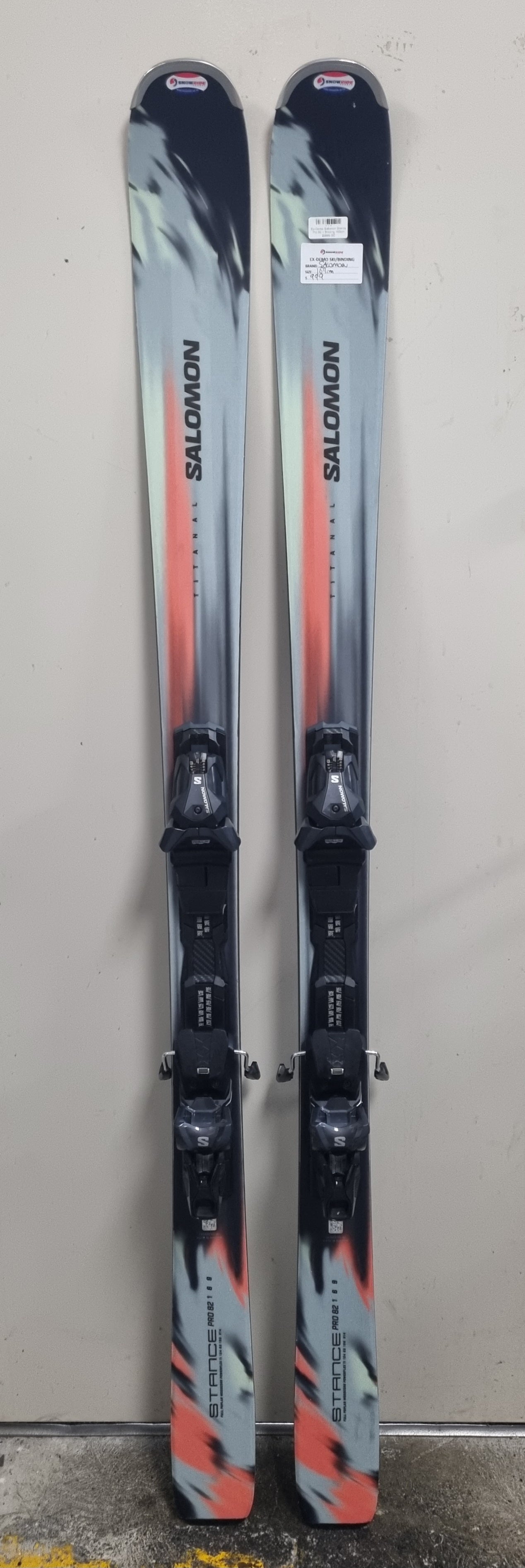 Ex-Demo Salomon Stance Pro 82 + Binding 169cm