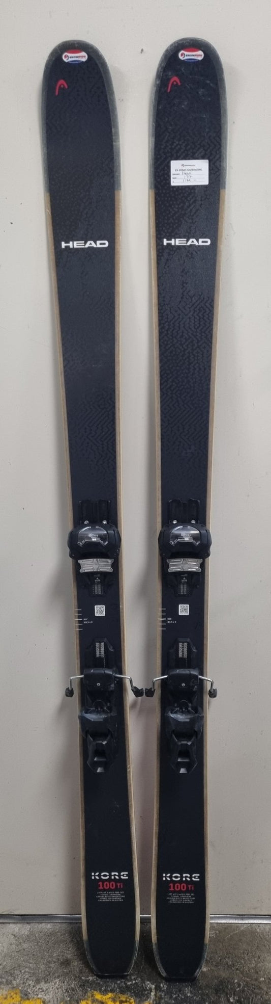 Ex-Demo Head Kore 100Ti + Attack Binding 177cm - Snowride Sports