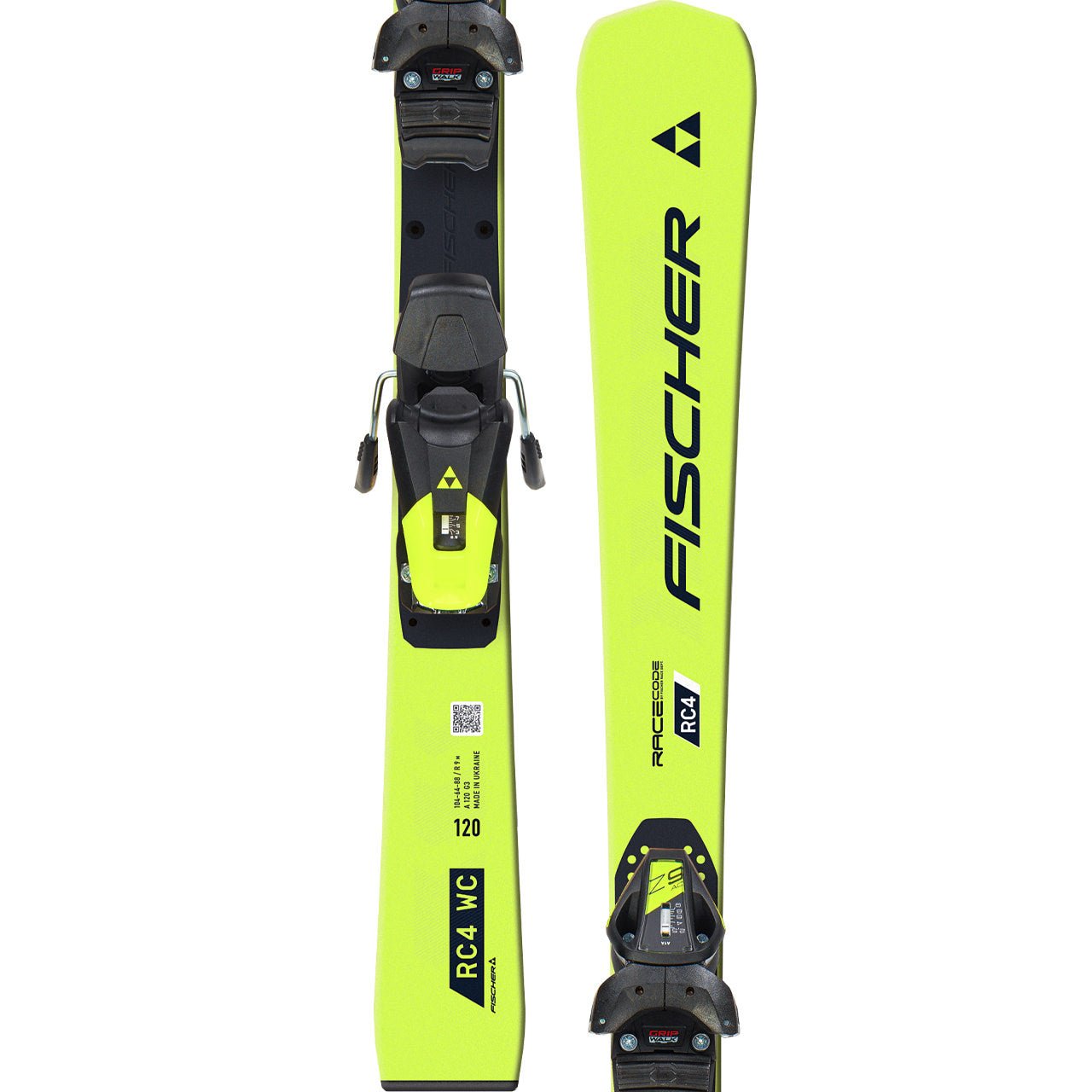 Fischer RC4 Worldcup jr.MO plate Z9 Binding 2024 - 25 - Snowride Sports