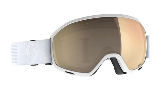 Scott Goggle Unlimited II OTG LS - Mineral White - Amp LS Bronze Chrome - Snowride Sports