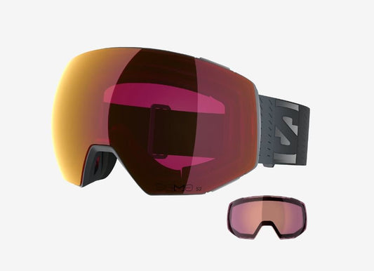 Salomon Radium Prime Sigma (Extra Lens) Goggle - Ebony - Snowride Sports