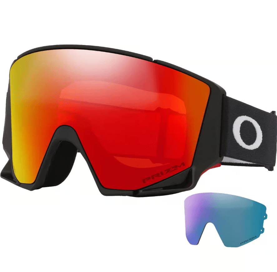 Oakley Flow Scape M - Matte Black / Prizm Torch w/ Iced Iridium - Snowride Sports