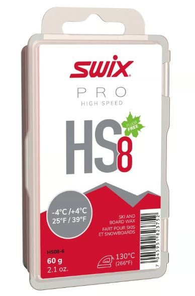 Swix HS8 Red, - 4C/+4C, 60g - Snowride Sports