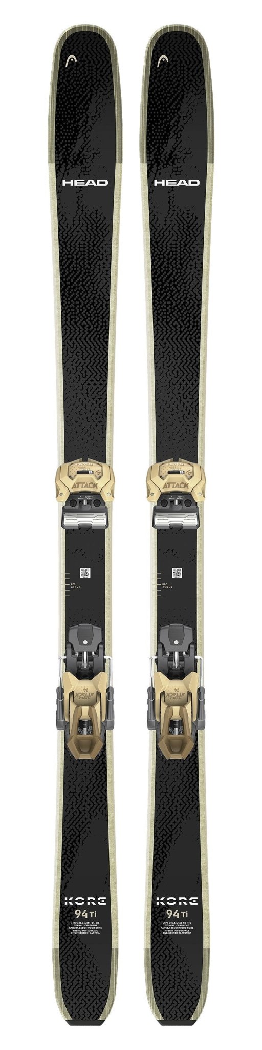 Head Kore 94 Ti + Attack 14 Binding 2026 | Snowride Sports