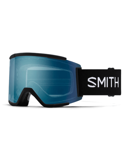 Smith Squad XL - Black | ChromaPop Everyday Blue Mirror/CP Storm Blue - Snowride Sports