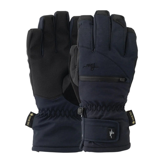 POW Womens's Cascadia GTX Short Glove - Black - Snowride Sports