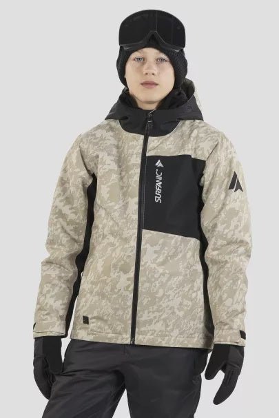 Surfanic Misfit Sandstorm Jacket - Stone - Snowride Sports