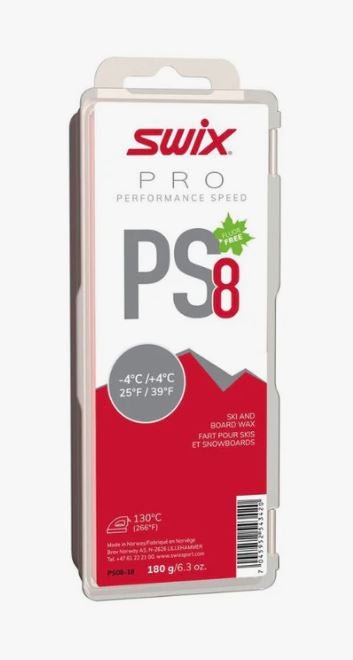 Swix PS8 Red, - 4C/+4C 180gm - Snowride Sports