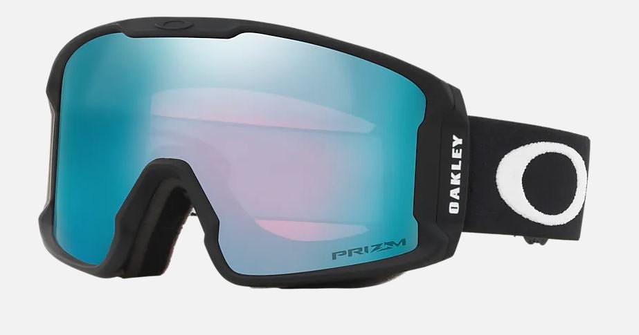 Line Miner M - Matte Black / Prizm Iced Iridium - Snowride Sports