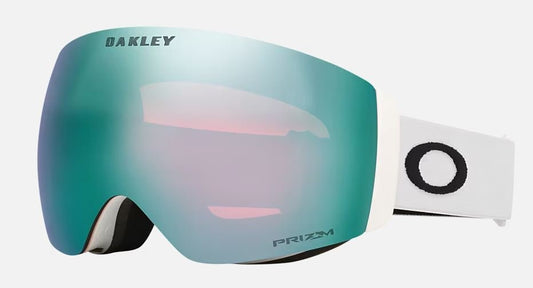 Oakley Flight Deck Pro M - Matt White / Prizm Sapphire / Prizm Sage Gold - Snowride Sports