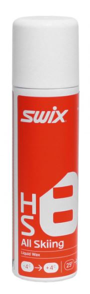 Swix HS8 Liquid Red -4C/+4C 125ml - Snowride Sports