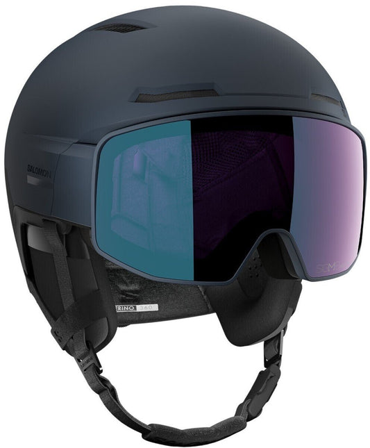 Salomon Driver Prime Sigma Photo MIPS Helmet - Dress Blue - Snowride Sports