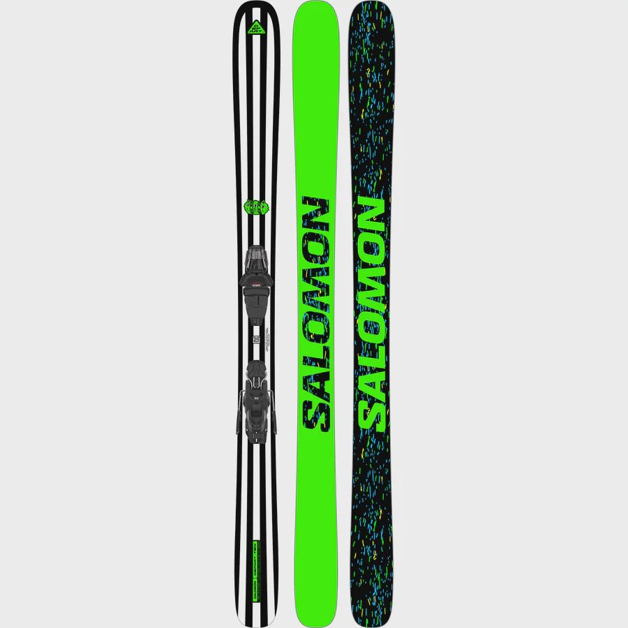 Salomon L Depart Ten Jr Ski + L6 GW J2 Binding - Snowride Sports