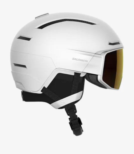 Salomon Prime Sigma Photo MIPS Helmet - White - Snowride Sports