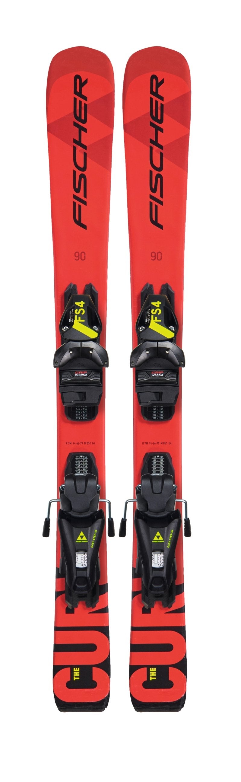 Fischer The Curv Junior Skis FJ4 Binding 2023 - Snowride Sports