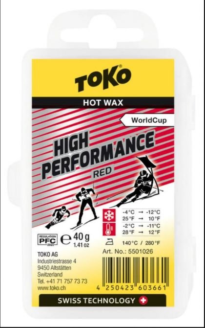 Toko Hi Performance Wax - Snowride Sports