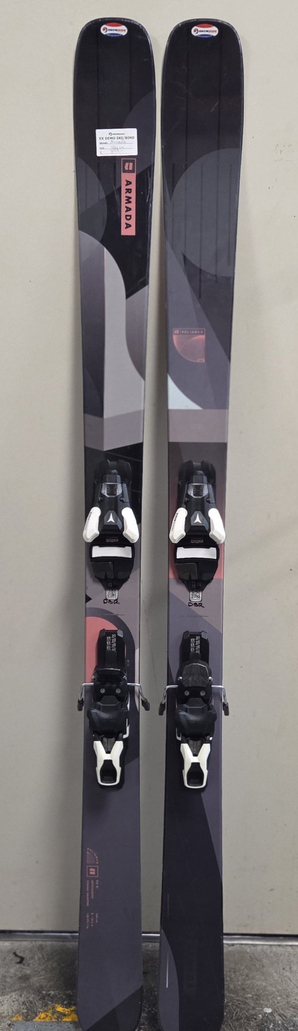 Ex Demo Armada Reliance 92 /Atomic strive 12 binding 164cm - Snowride Sports