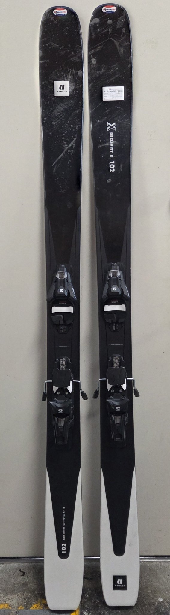 Ex - Demo Armada Declivity X 102ti/Strive 13 demo binding 180 - Snowride Sports