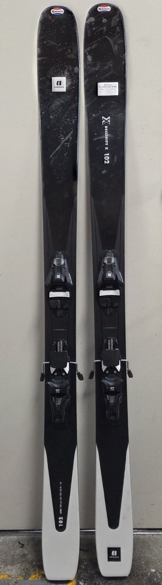 Ex - Demo Armada Declivity X 102ti/Strive 13 demo binding 180 - Snowride Sports