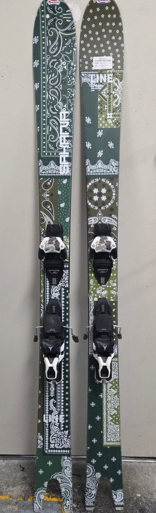 Ex - Demo Line Sakana/Warden 13 demo binding 174cm - Snowride Sports