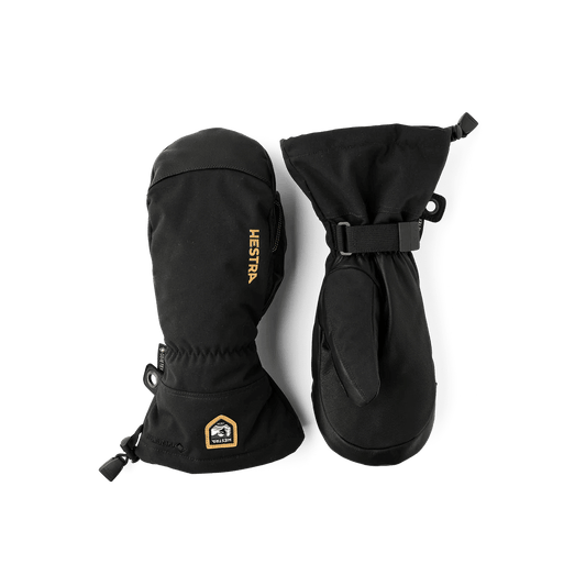 Hestra Army Leather GTX Mitt - Black - Snowride Sports