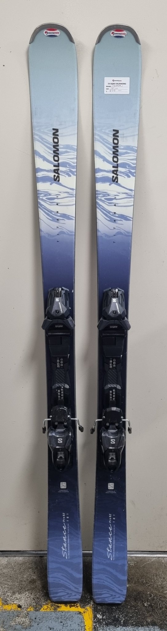 Exdemo: Salomon Stance Pro 82 + Binding (161cm) - Snowride Sports