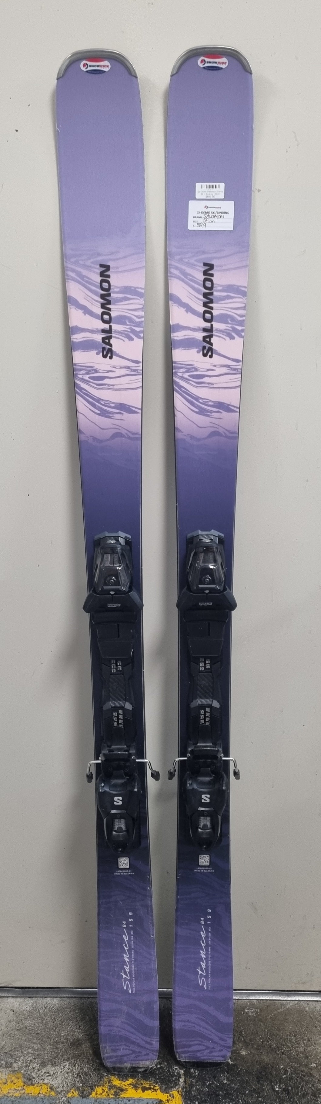 Ex-Demo Salomon Stance 84 + Binding 159cm