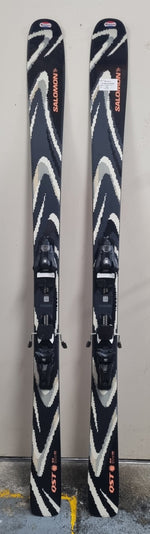Brand New Demo Salomon QST 94 Black + Demo Binding 180cm - Snowride Sports