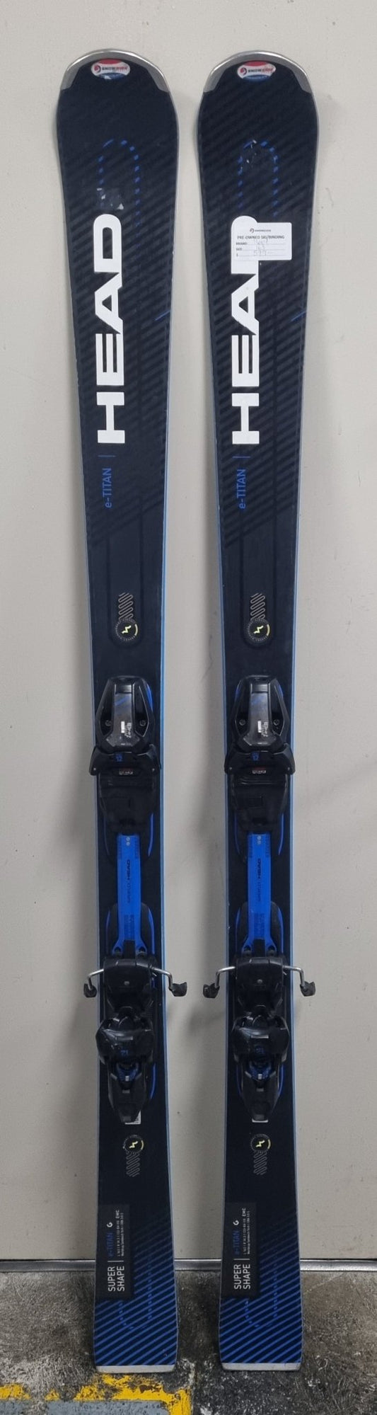 Pre-Owned Head Supershape Titan + Binding 163cm - Snowride Sports