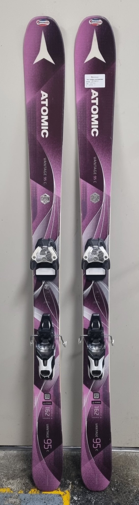 Pre-Owned Atomic Vantage 95 C + Warden 11 Binding 162cm - Snowride Sports