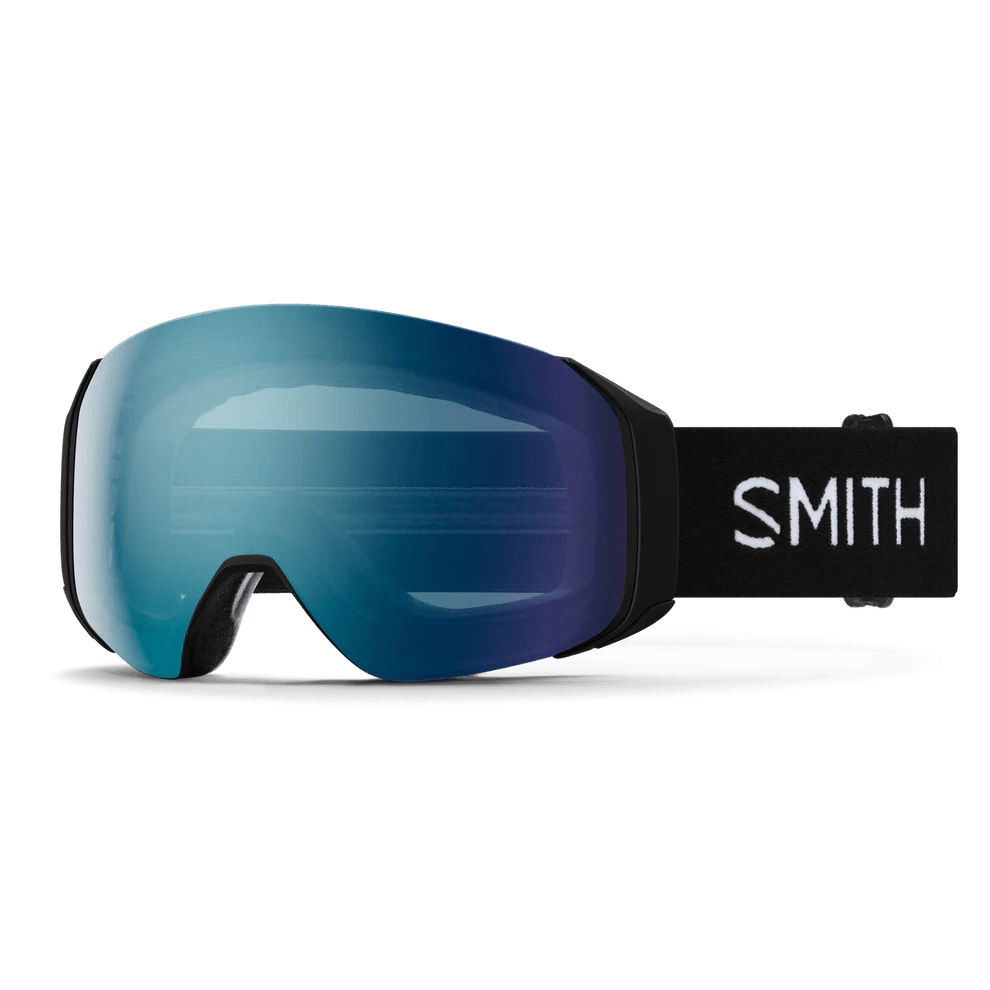 Smith 4D Mag S - Black | ChromaPop Everyday Blue Mirror/ChromaPop Storm Blue Mirror - Snowride Sports