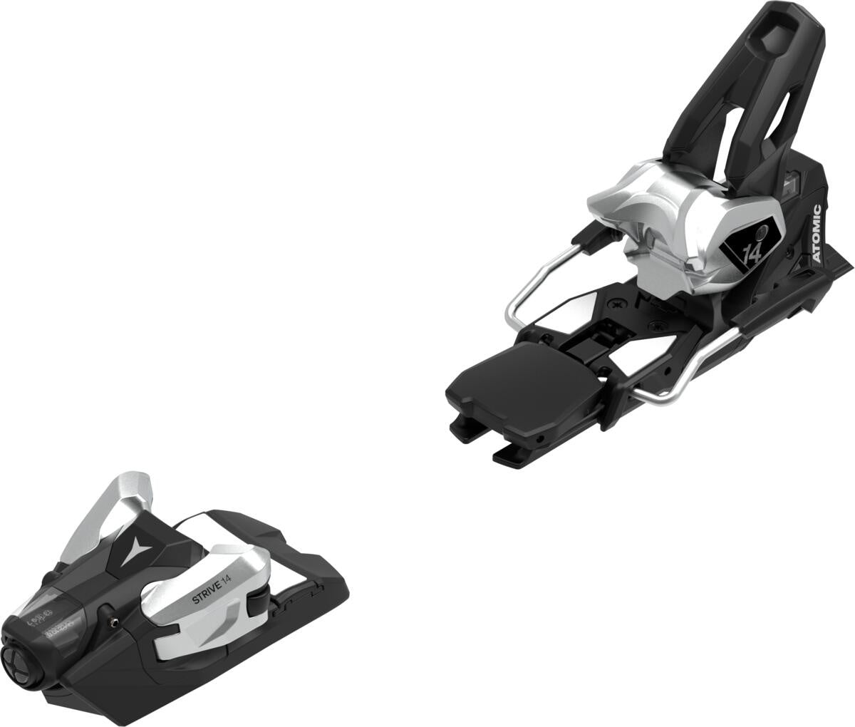 Atomic Strive 14 GW Binding Blk/Silver 2026 - Snowride Sports