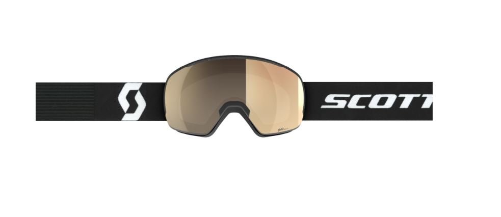 Scott Sphere OTG LS Mineral BLK/WHT - AMP LS Bronze Chrome - Snowride Sports