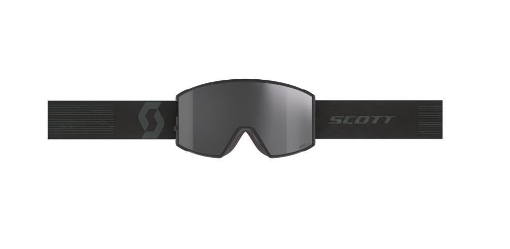 Scott React Goggle Mineral BLK - Amp BLK Chrome +Extra Lens - Snowride Sports