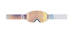 Scott Shield Goggle White/Soft Pink - Amp Rose Chrome - Snowride Sports