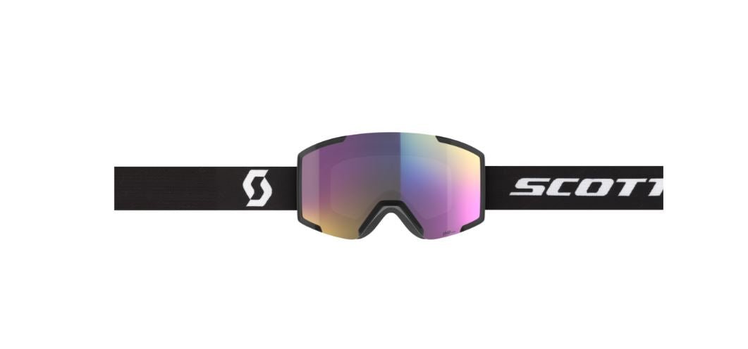Scott Shield Goggle Mineral BLK/WHT - Amp Teal Chrome - Snowride Sports