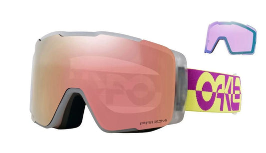 Oakley Line Miner Pro M - Purple Duality / Prizm Rose Gold / Prizm Iced - Snowride Sports