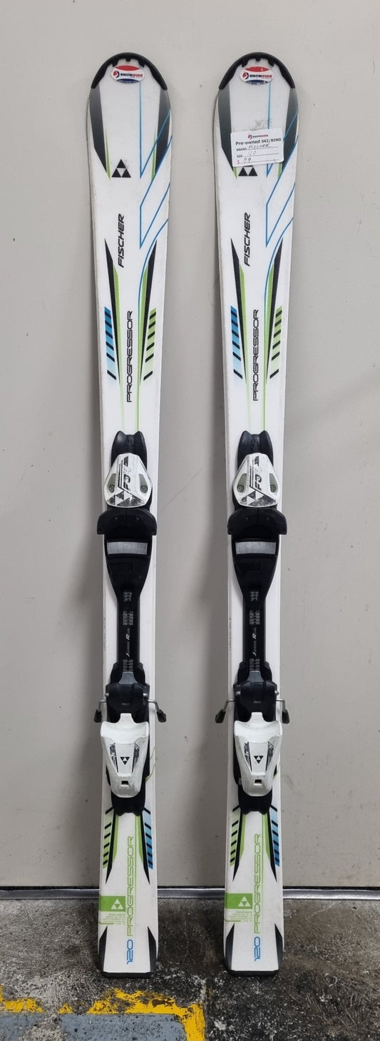 Pre - owned: Fischer Progressor (120cm)/FJ4 Binding - Snowride Sports