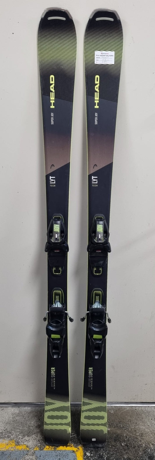 Pre - owned: Head Super Joy (158cm)/Tyrolia Joy 11 GW Bindings - Snowride Sports