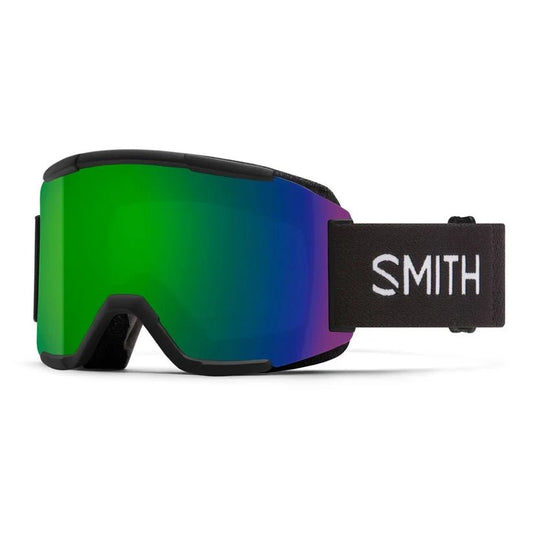 Smith Squad - Black | ChromaPop Sun Green Mirror - Snowride Sports