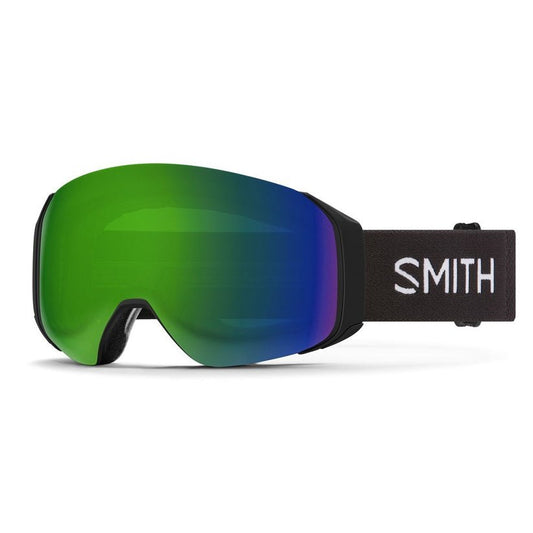 Smith 4D Mag S - Black | ChromaPop Sun Green Mirror/ChromaPop Storm Blue Sensor - Snowride Sports