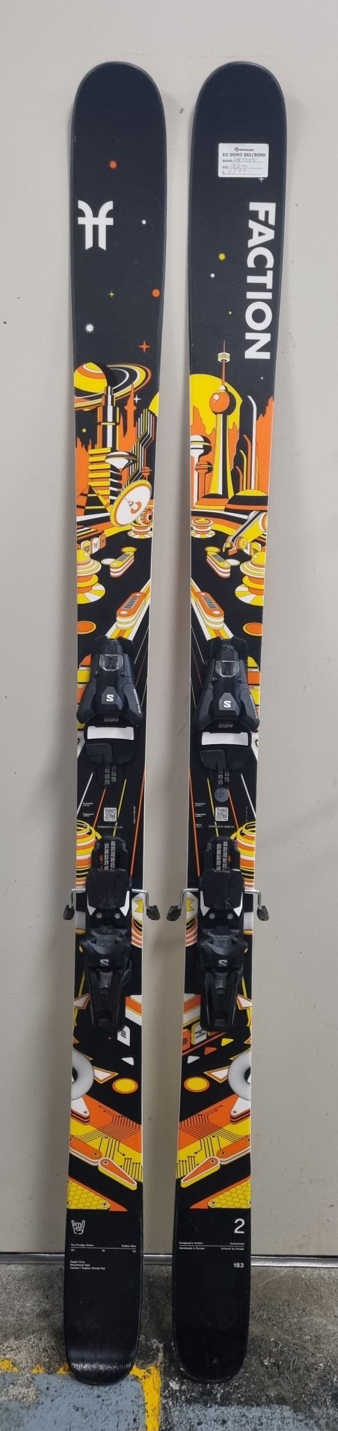 Ex - demo: Faction Prodigy 2 / Strive 13 Binding (183cm) - Snowride Sports