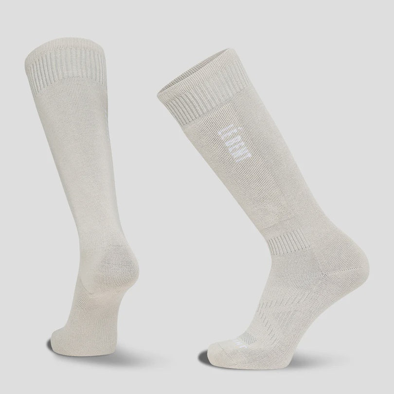 Le Bent Targeted Cushion Logo Snow Sock - Natural - Snowride Sports