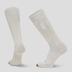 Le Bent Targeted Cushion Logo Snow Sock - Natural - Snowride Sports