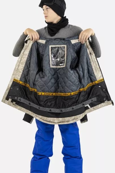 Surfanic Misfit Sandstorm Jacket - Stone - Snowride Sports