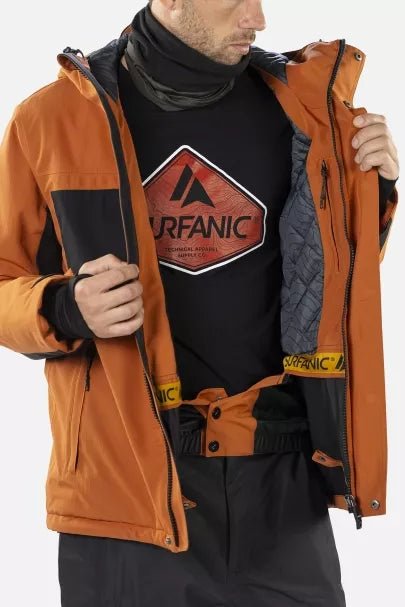 Surfanic Avalanche Jacket - Rust - Snowride Sports