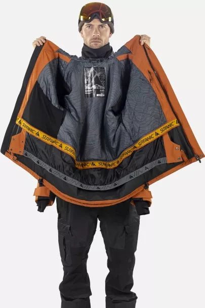 Surfanic Avalanche Jacket - Rust - Snowride Sports