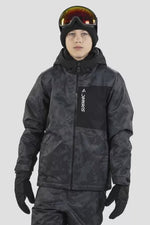 Surfanic Misfit Map Jacket - Black - Snowride Sports